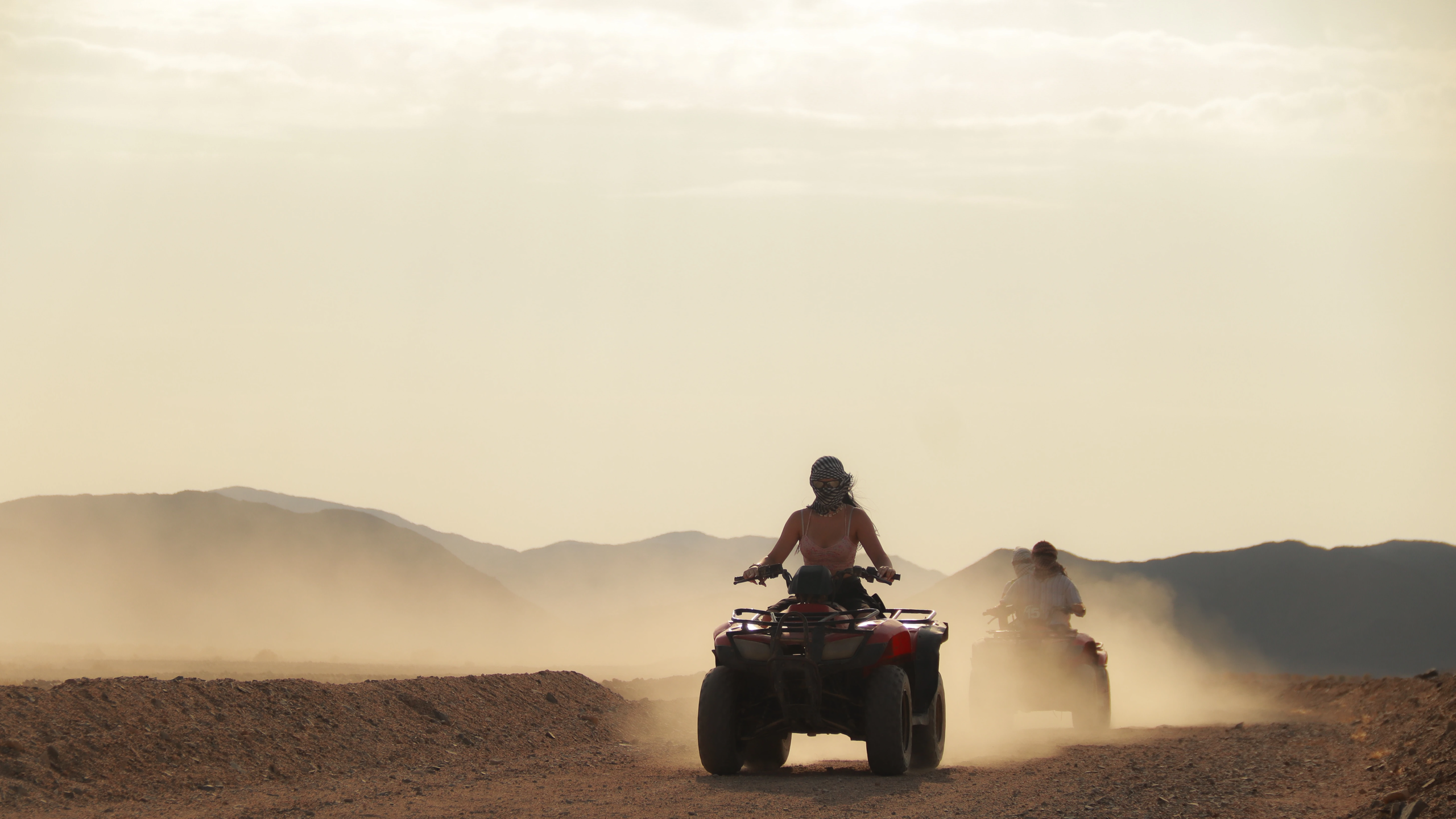 Private quad adventure in marsa alam hour in red sea desert