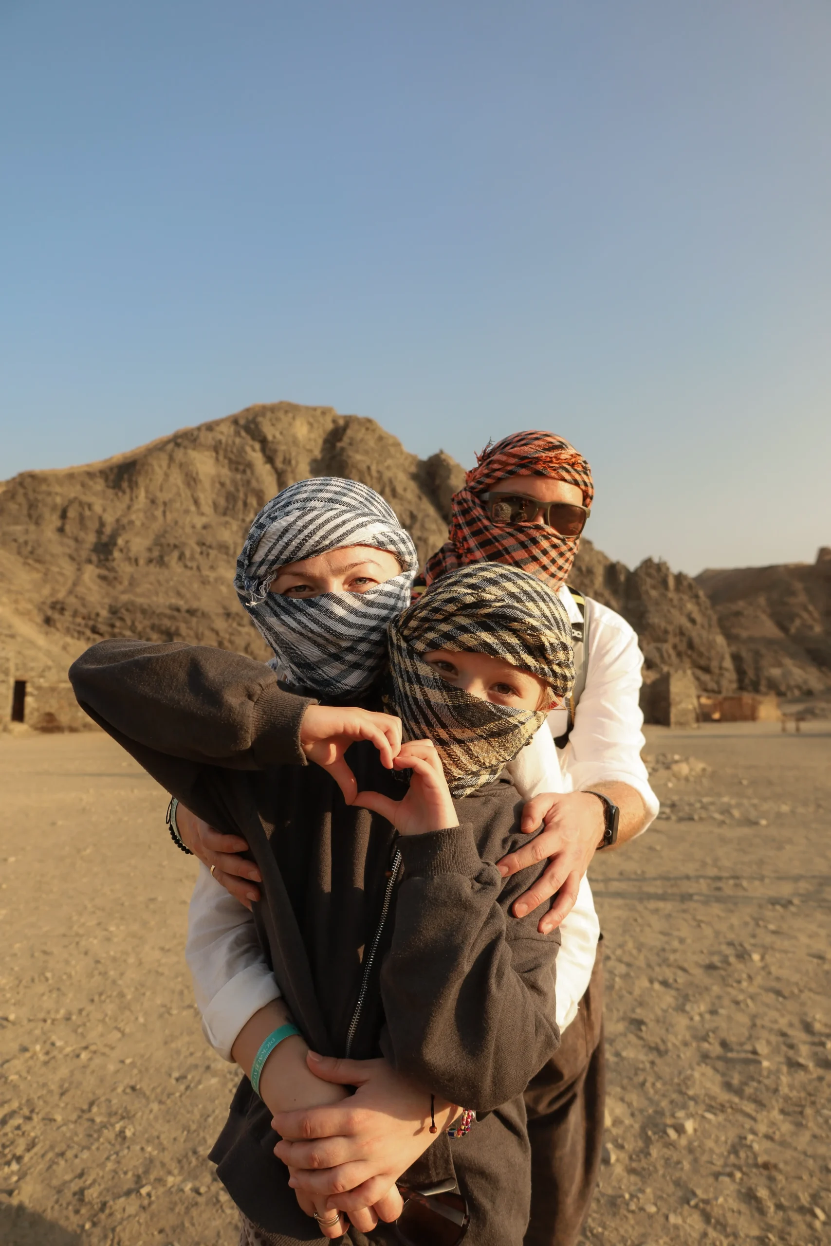 Family adventure during Quad Safari Marsa Alam